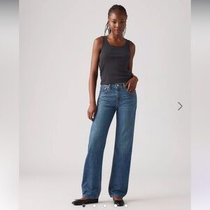 Levi’s low pro straight jeans